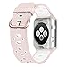UMTELE Compatible with Apple Watch 4 Bands 40mm 38mm, Soft Silicone Sport Strap with Ventilation Holes Breathable Replacement Bands Replacement for Apple Watch Nike+, Series 4/3/2/1 40mm 38mm