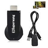 Superwang MiraScreen Dongle 1080P HDMI AV Adapter Cable for connect Samsung Galaxy S6 S7 S8 Plus Note 8/5/4/3 IOS Apple iPhone iPad Tablet PC to HD TV