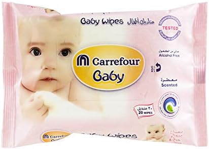 carrefour baby wipes