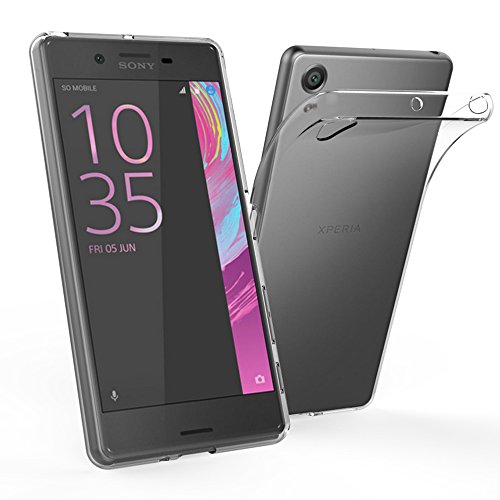 SONY X Performance Case, [2 Pack] Simpeak 5.0" SONY Xperia X Performance Clear Soft TPU Transparent Slim Fit Protector Case [Drop Protection][ Anti Slip] [Scratch Resistant]