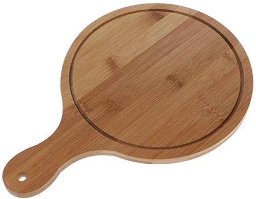 Snijplank, Pizzeria Peddel, Hout Pizza Peel, Serveerlade, Duurzame Ronde Pizza Paddle Spatel Ronde Transfer Lade Maken… - Afbeelding 4