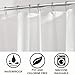 mDesign PEVA Shower Curtain Liner - 72