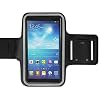 ADEL Sport armband microvezel telefoonhoes 5.5 inch compatibel met Samsung Galaxy A6 (plus) – zwart