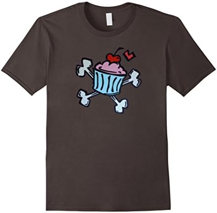 Men's Cupcakes Logo T Shirt Large Asphalt