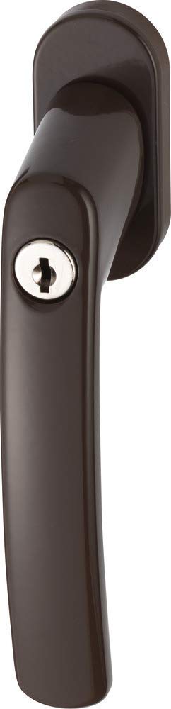 ABUS FG200 B SB lockable window handle brown 776755