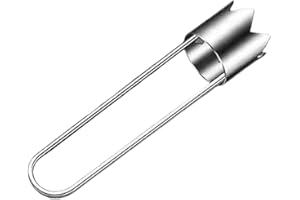 Core Pit Remover – 2-Piece Set of Stainless Steel Fruit and Vegetable Tools, Universal Kitchen Gadget for Apples, Pears, Toma