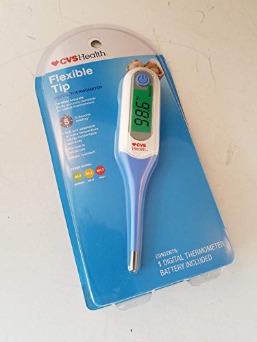 CVS Flexible Tip Digital Thermometer 5 Second Reading
