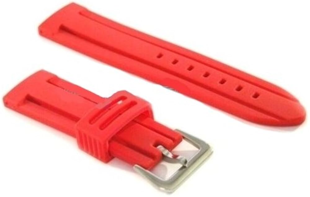 Cinturino Per Orologio In Silicone – Sportivo, Da Sub, Robusto – Larghezze: 18mm, 20mm, 22mm, 24mm – Chiusura In Acciaio Inox - 2