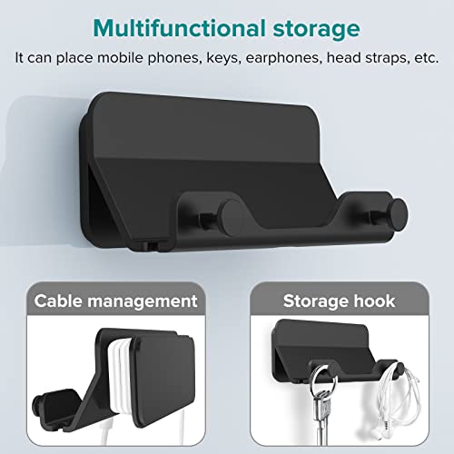 HomeMount Wall Mount Phone Holder Hands Free Wall Mount Phone Holder