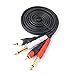 BOTEEN-Dual 1/4 inch 2 x 6.35mm TS Mono Male Jack to Dual RCA Male Audio Cable,for Phono Microphone Mic Mixer Amplifier,RCA Audio Wire Cords, Interconnect Cable(1.5M/5FT)