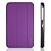 Tab 3 7 Case, Samsung Tab 3 Case, JETech Gold Slim-Fit Smart Case Cover for Samsung Galaxy Tab 3 7.0 inch Tablet (Purple)