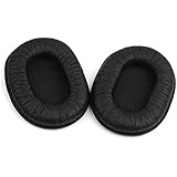 Velour Padded Earcushions for Audio Technica Athm30, Sony Mdr7506 and V6 Headphones (Pair)