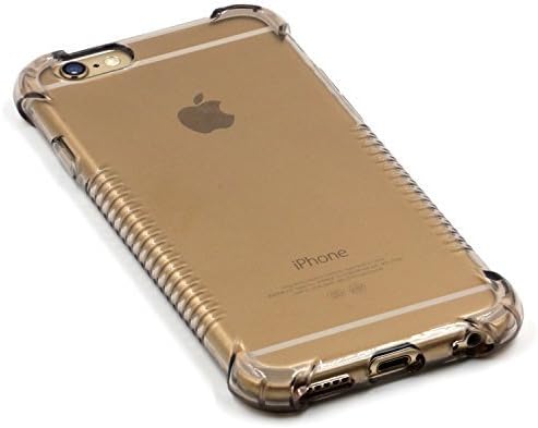 Charm sonic for iPhone 6 Case, iPhone 6s Case Clear TPU Protection Cover with Bumper Scratch-Resistant Shock-Absorbing for iPhone6/6s Transparent Case.(Black)