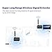 TNP Wireless IR Repeater, Universal Remote Control Infrared IR Blaster Extender Booster, USB Powered Transmitter and Receiver w/Pairing Button, Up to 650FT Long Range Transmission