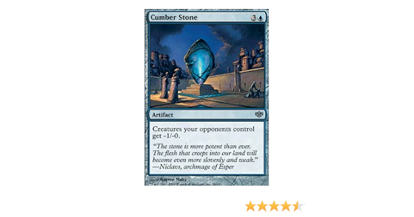 Amazon Com Magic The Gathering Cumber Stone Toys Games