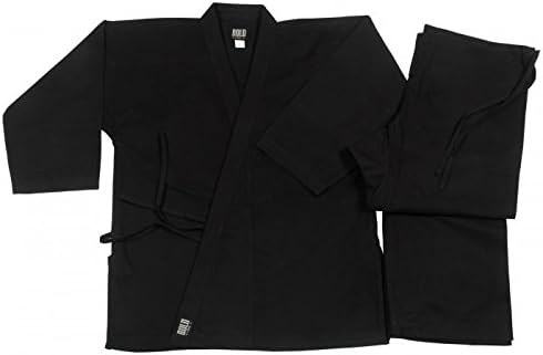 14 oz Super-Heavyweight Karate Uniform (Black, 6)
