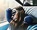 Fern&Willow-Memory Foam Travel Pillow for Neck, Chin, Lumbar and Leg Support - for Traveling on Airplane, Bus, Train or at Home - Adjustable, Bendable Roll Pillow-V18