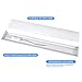 ANTLUX 4FT LED Wraparound Light Fixtures 4800 Lumens, 4000K 4 Foot LED Light, 40W(100W Eqv.) Flush Mount Linear Ceiling Garage Shop Lights for Laundry Room, Workshop, Kitchen, ETL Listed, 4 Pack