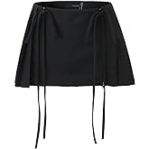 GGOOB Y2k Skirt Preppy Skirt Preppy Clothe Skorts Skirts for Women Pleated Mini Skirts for Women