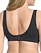 Just My Size Women's Full Figure Pure Comfort Lace Back Closure Wirefree Bra MJ1271