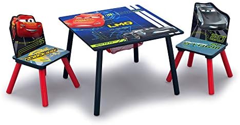 disney cars table and chair set