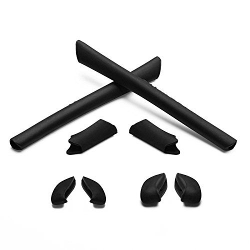 Replacement Earsocks & Nosepieces Kits for Oakley Half Jacket/Half Jacket XLJ (Black, 0)
