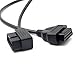 LAUNCH OBD2 Cable Male to Female 16pin Connector, Extension Cable Diagnostic 30CM