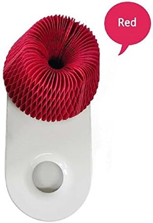 Piozio 3-Step Transformation Natural Vaporization Humidifier - High Volume Humidification up to 1L Per Day - Noiseless - Bacteria NO! - Easy Assembly and Cleaning - Diffuser Effect - Red