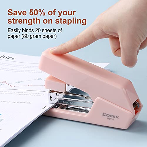 Heavy Duty Stapler, Comix Office Desktop Stapler, Small Size Stapler