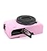 CEARI Silicone Case Rubber Camera Protective Cover Skin for Canon PowerShot G7X Mark II Digital Camera + Microfiber Cloth - Pink