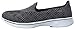 Skechers Performance Women's Go Walk 4 Kindle Slip-On Walking Shoe,Black/White,8 M US