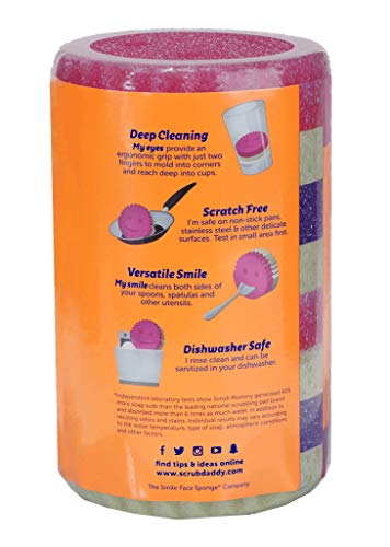 2 Scrub+Daddy+Two+Sided+Absorbent+Scratch+Free