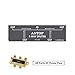 ANTOP ANTENNA Low-Loss 4 Way Coaxial Splitter for TV Antenna and Satellite 18K Gold-Plated Chassis 2GHz - 5-2050MHz All Port DC Power Passing, 4-Way Splitter (ANTV707-1)