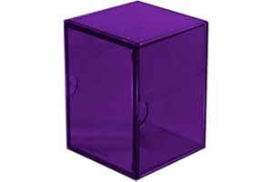 Ultra Pro Eclipse 2-Piece Deck Box: Royal Purple - For Pokemon game, MTG, Baseball, Basketball, Football card and other Trading Cards or Board Games storage