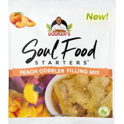 BOOKER’S SOUL FOOD STARTERS PEACH COBBLER FILLING MIX
