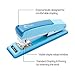 Peace Stapler with 2000 Staples, 2 Pack, Desk Metal Stapler, 25 Sheet Capacity, Standard Commercial Stapler, 100% Made in Korea, Blue Stapler
