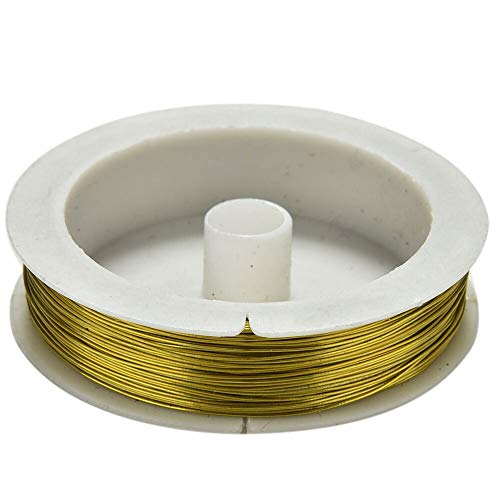 Iron Wreath - 40m Iron Craft Wire Diy Decorative Flowers Wreaths Package 0.5mm Spool Soft String Jewelry Metal - Supplies Binding Wire Data Artificial Dried Flowers Decor Wire Iron Wreath