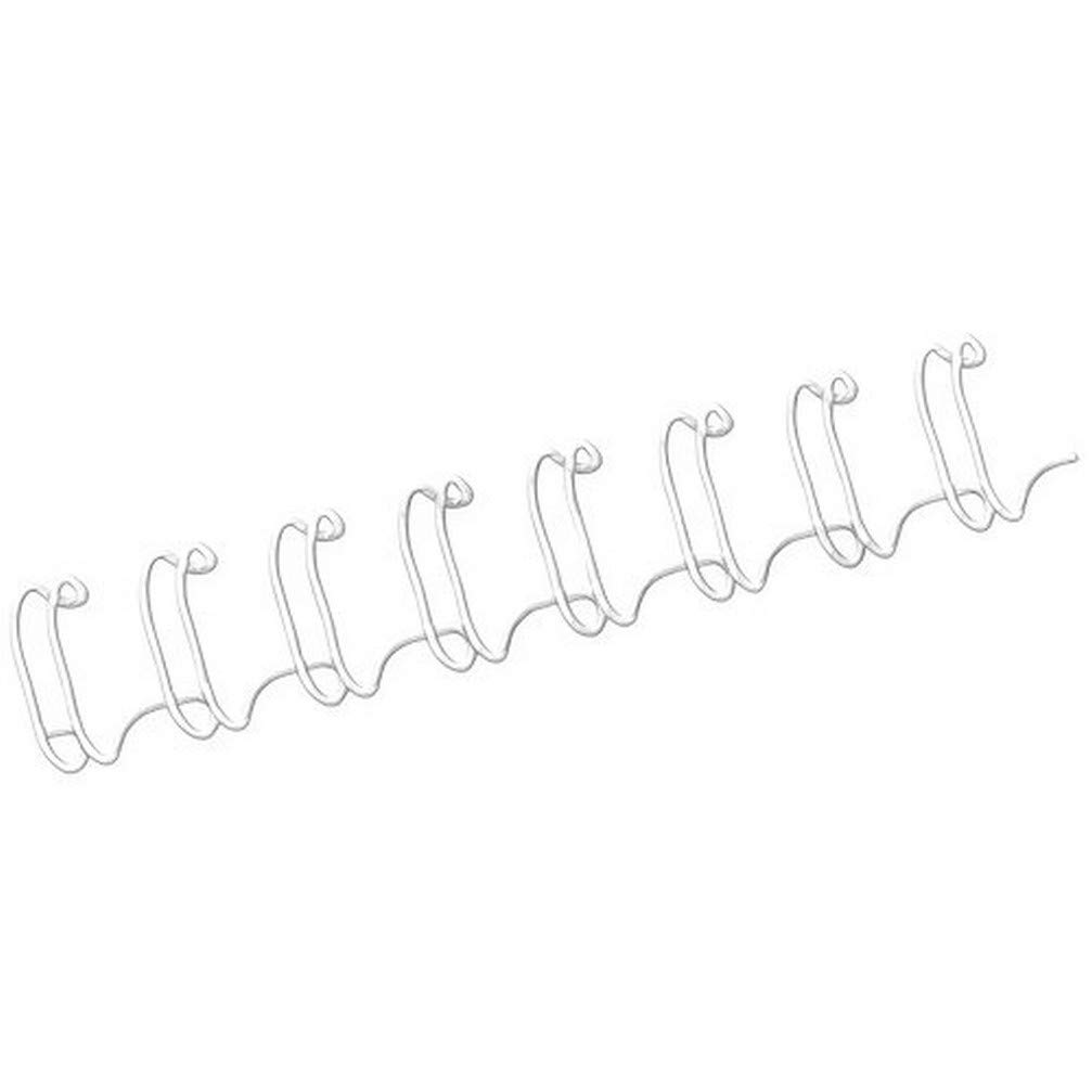 Fellowes 10mm Wire Binding Combs, 100 Pack - White