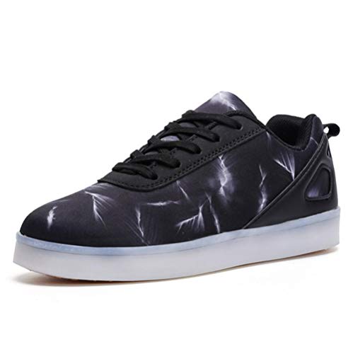 MHC Boys' Girls' Kids' Shoes Fashion Comfort LED Shine Shoes