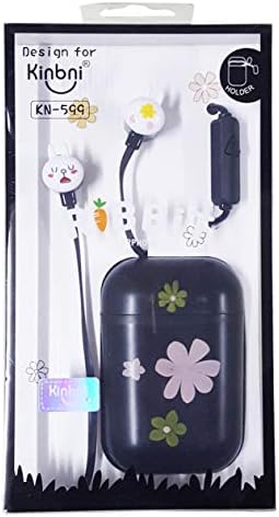 ONOTIC Latest Earphone Wired 3.5mm with Mircophone for Kids (Black)