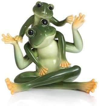 Franz Porcelain Amphibia frog father & son figurine Franz Fine Porcelain