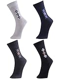 Fashion Mic Mens Cotton Blended Dress Socks- Multiple Styles