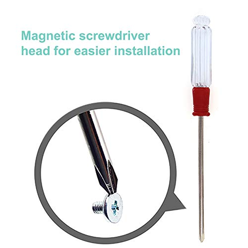 QTEATAK PCIe NVMe M.2 Standoffs Mounting Screws Screwdriver Kit for