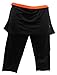 Skirt with legging attached (SKORT Run Small ) Black and bright colors