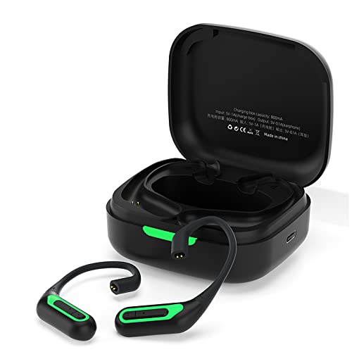 KZ AZ10 Bluetooth Module, Wireless Ear Hooks Headphones with Microphone, Earphone Cable for KZ ZS10 PRO/ZSN Pro X/ZSN PRO/ZSX/ZSN/AS12/ZAX/DQ6-C pin