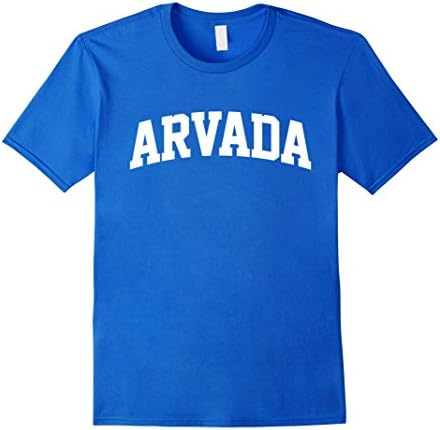 Mens ARVADA Arch T-Shirt Athletic Sports Gym Medium Royal Blue