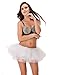 Dressystar Women's Adult Tulle Tutu Ballet Dance Fluffy Skirt Assorted Colors White,One Size