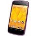 iGadgitz Dual Tone Purple Durable Crystal Gel Skin (TPU) Case Cover for LG Google Nexus 4 E960 Android Smartphone Cell Phone + Screen Protector