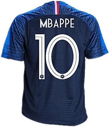 France National Team 10 MBAPPE Home Mens Soccer Jersey Color Blue