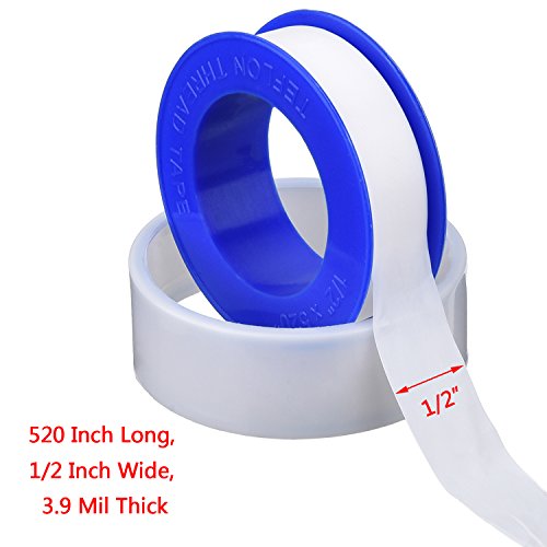 Mudder 2 Pack Thread Tape PTFE Thread Seal Tape Pipe Sealant Tape for